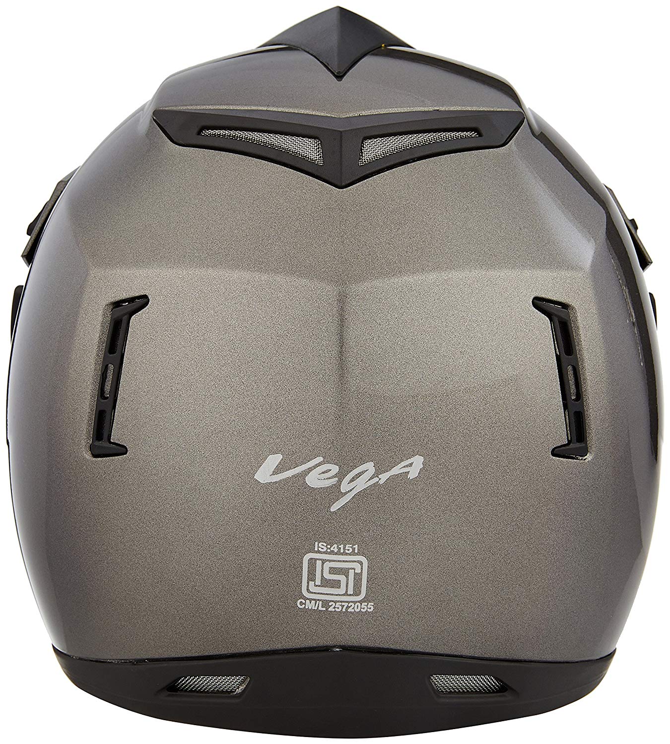 Vega Off Road ORD/VA_L Full Face Helmet (Anthracite, L) Monokart.in